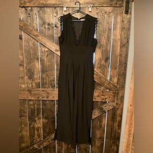 Black jumpsuit sleeveless